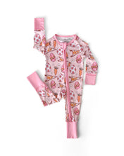 Load image into Gallery viewer, Bamboo Zip Romper | Easter Hop