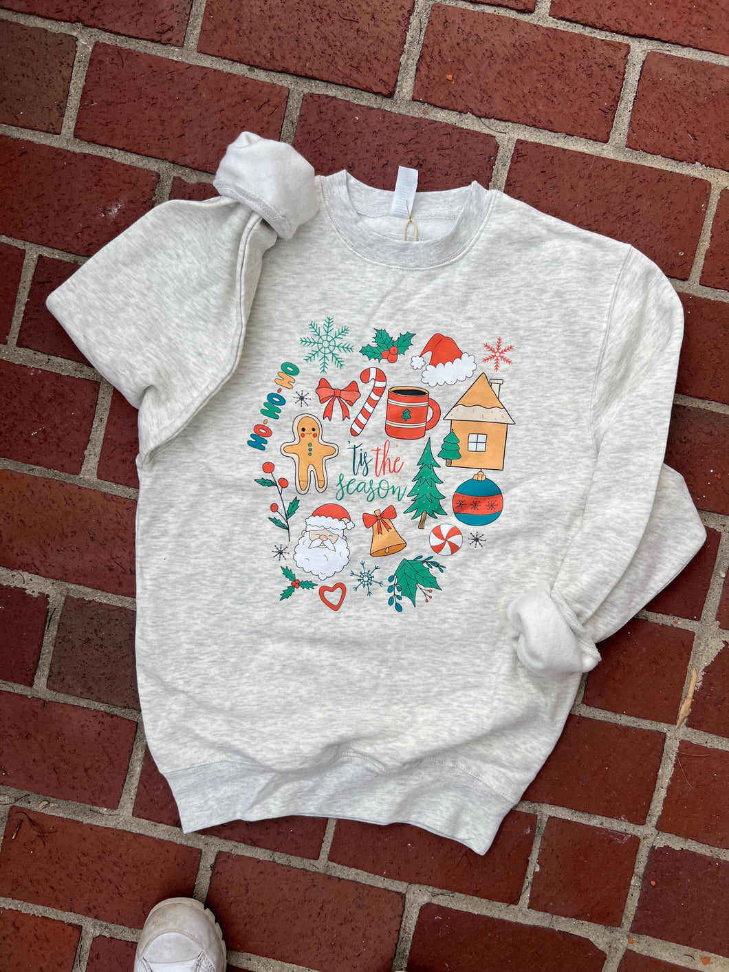 Tis the Season Collage Sweatshirt