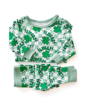 Load image into Gallery viewer, Bamboo Two Piece Set | Lucky Shamrock