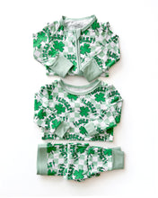 Load image into Gallery viewer, Bamboo Two Piece Set | Lucky Shamrock