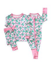 Load image into Gallery viewer, Bamboo Zip Romper | Shamrock &amp; Bows