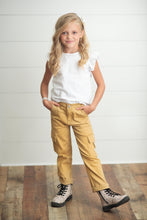 Load image into Gallery viewer, Khaki Denim Cargo Pant