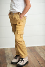 Load image into Gallery viewer, Khaki Denim Cargo Pant