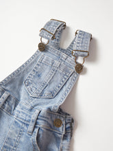 Load image into Gallery viewer, Distressed Denim Overall - Light Wash