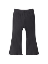 Load image into Gallery viewer, Ribbed Flare Pant - Black