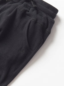 Ribbed Jogger - Black