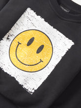 Load image into Gallery viewer, Smiley Elevated Crewneck - Black