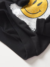 Load image into Gallery viewer, Smiley Elevated Crewneck - Black