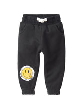 Load image into Gallery viewer, Smiley Elevated Sweatpant - Black