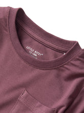 Load image into Gallery viewer, Bamboo Pocket Tee - Huckleberry