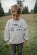 Load image into Gallery viewer, Legacy Sweatshirt SOFT | Be Kind on Dark Heather Gray