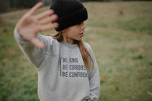 Load image into Gallery viewer, Legacy Sweatshirt SOFT | Be Kind on Dark Heather Gray