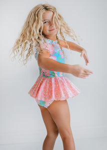 Blossom Skirted Leotard