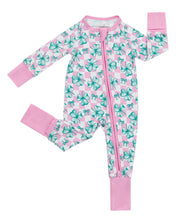 Load image into Gallery viewer, Bamboo Zip Romper | Shamrock &amp; Bows