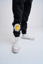 Load image into Gallery viewer, Smiley Elevated Sweatpant - Black