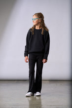 Load image into Gallery viewer, Ribbed Flare Pant - Black