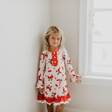 Load image into Gallery viewer, Red Santa Lounge Play Gown