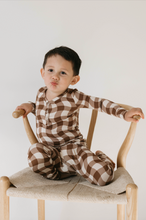 Load image into Gallery viewer, Bamboo Two Piece Pajamas | Groovy Gingham