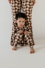 Load image into Gallery viewer, Bamboo Two Piece Pajamas | Groovy Gingham