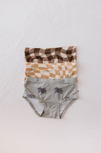 Load image into Gallery viewer, Girl&#39;s Bamboo Briefs (3 Pack) | Gold Coast, Groovy Gingham &amp; Summer Dreamin&#39;