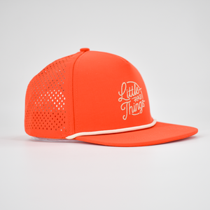 THE ORANGE CRUSH WATERPROOF SNAPBACK HAT