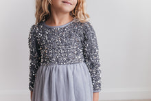 Load image into Gallery viewer, Sequin Silver Dress