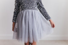 Load image into Gallery viewer, Sequin Silver Dress