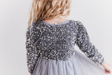 Load image into Gallery viewer, Sequin Silver Dress