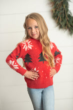 Load image into Gallery viewer, Green Tree Sweater