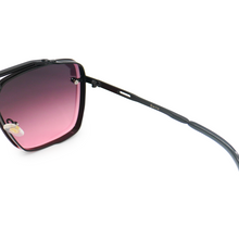 Load image into Gallery viewer, Bella - Ruby Oversized Squared Aviators