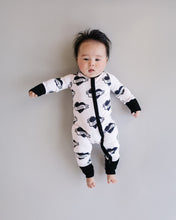 Load image into Gallery viewer, Bamboo Zip Romper | Mom Tattoo