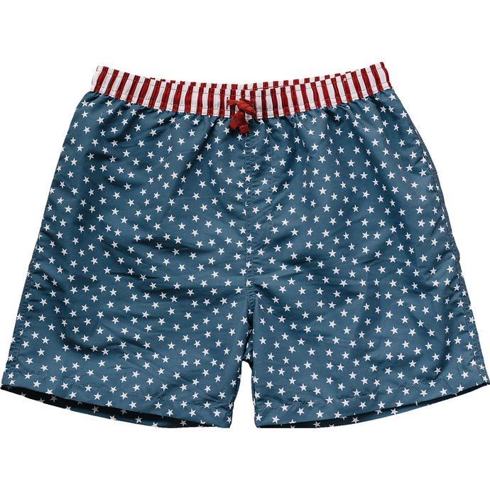 Stars and Stripes Adult Men's Swim Shorts