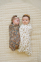 Load image into Gallery viewer, Autumn Bloom Muslin Swaddle Blanket