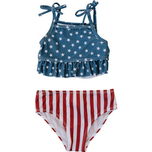 Load image into Gallery viewer, Stars and Stripes Bikini Set