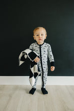 Load image into Gallery viewer, Black + White Checkered Plush Blanket