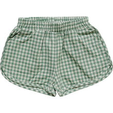 Load image into Gallery viewer, Green Gingham Shorts