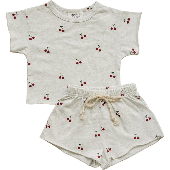 Cherries Short Set