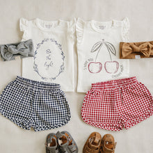 Load image into Gallery viewer, Red Gingham Shorts