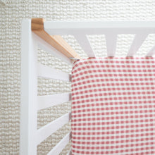 Load image into Gallery viewer, Berry Gingham | Bamboo Crib Sheet