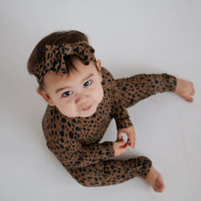 Load image into Gallery viewer, Cheetah | Bamboo Zip Romper