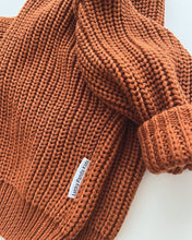 Load image into Gallery viewer, Chunky Knit Sweater | Rust