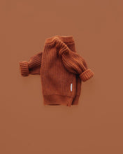 Load image into Gallery viewer, Chunky Knit Sweater | Rust