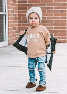 MAMA'S COFFEE DATE - CREWNECK