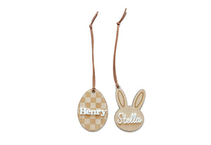 EASTER BASKET TAG - BUNNY