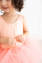 Load image into Gallery viewer, Bright Peach Tank Tutu Leotard