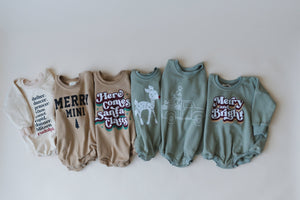 Believe in the Magic Christmas Sweatshirt Romper