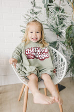 Load image into Gallery viewer, Believe in the Magic Christmas Sweatshirt Romper