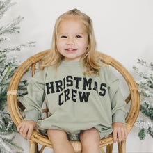 Load image into Gallery viewer, Christmas Crew Sweatshirt Romper - more colors