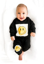 Load image into Gallery viewer, Smiley Elevated Sweatpant - Black