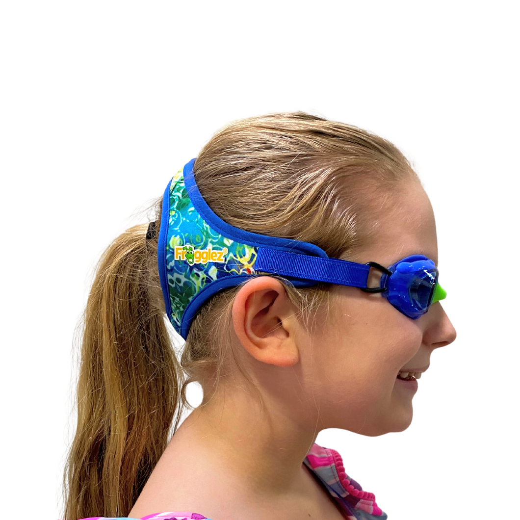 Blue Wavez Kids Swim Goggles